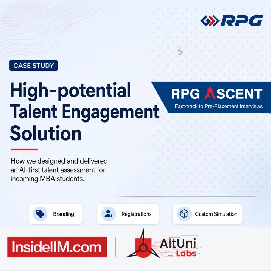 RPG Ascent case study: high-potential talent engagement solution built AI-first with AltUni Labs