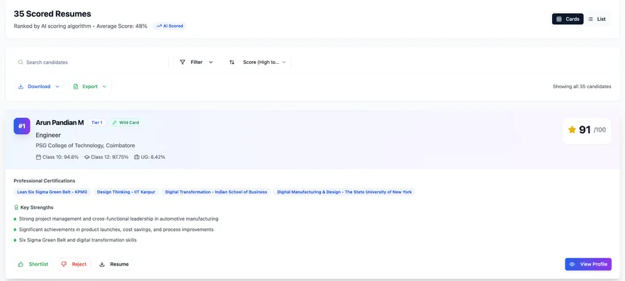 Evaluation Engine